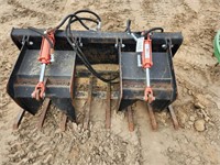 60" skidsteer grapple