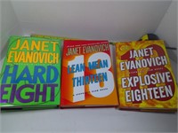 JANET EVANOVICH, FIRST EDITION, ONE IS SIGNED