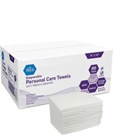 New MED PRIDE Disposable Dry Washcloths,