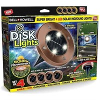 Bell + Howell Disk Lights Bronze