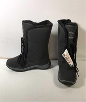 New Daily Shoes Black Boots Size 7