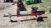 Log Splitter w/10HP motor on trailer