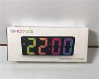 New GHO725 LED Clock