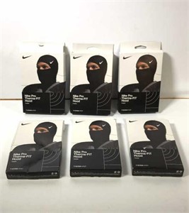 New Lot of 6 Nike Pro Therma-fit Hood