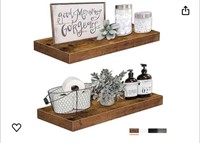 QEEIG Bathroom Shelves 24 inches