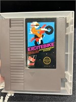 Vintage Original NES Excitebike Game Cartridge/Cas