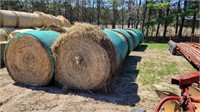 8-round bales grass hay