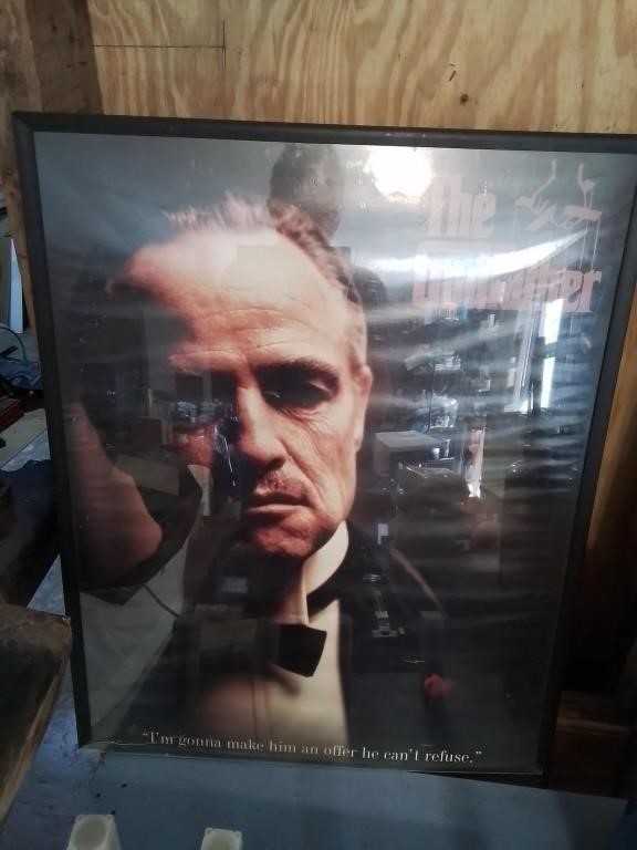 Godfather framed poster