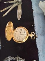 Hamilton quartz pocket watch