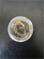 James Buchanan 12 uncirculated, dollar coins