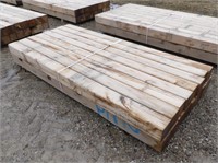 16 PCS. 6"x6"x8' HEMLOCK LUMBER POSTS