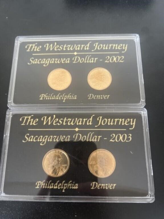 The Westward Journey Sacagawea Dollars, 2002 and