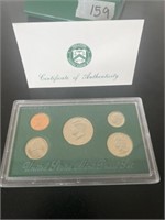 United States Mint Proof Set 1996 with COA