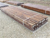 20 PCS. 5"x5"x12' PRESSURE TREATED LUMBER POSTS