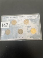 American Bison Nickel Collection includes