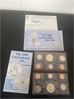 Uncirculated 1998 Coin Set