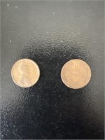 1912, 1917 wheat penny