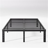 14 Inch King Bed Frame No Box Spring Needed, Metal