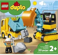 Lego Duplo Truck & Tracked Excavator (10931) ^