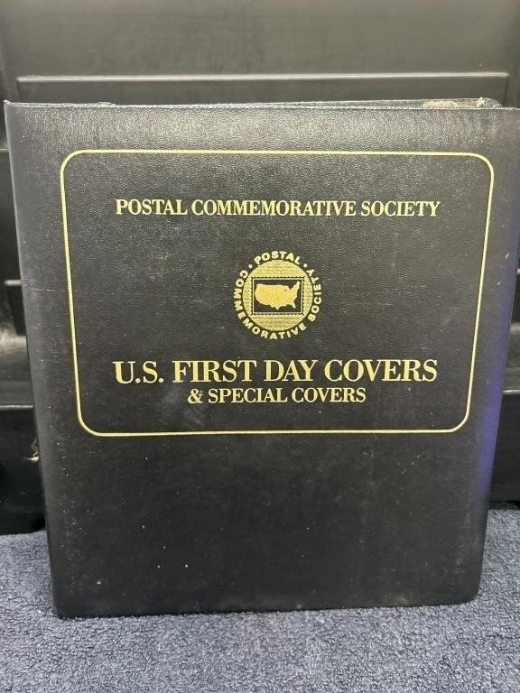 Postal First Day Covers Stamps Entire Book Album