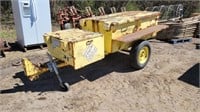 Tool Trailer with Pintle Hitch