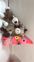 New Lot of Dog Toys and 1 Gnome