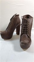 New Ankle Booties Size 10 Fits like 7 1/2