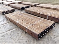 20 PCS. 5"x5"x10' PRESSURE TREATED LUMBER POSTS