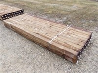 20 PCS. 5"x5"x10' PRESSURE TREATED LUMBER POSTS