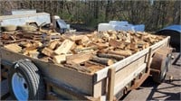 Trailer load of firewood
