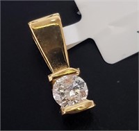 14K Gold & Diamond Pendant