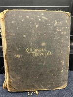 VERY RARE! EARLY Columbia Bicycles Shop Book Scrap