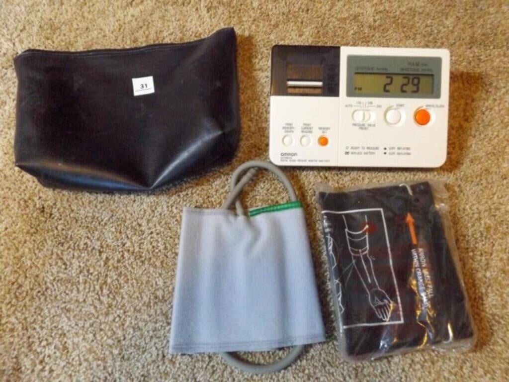 Blood Pressure cuff, digital Omron Automatic