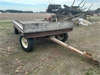 7x15 Steel Flatbed Wagon
