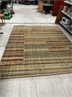 Striped Area Rug 8ft by ?