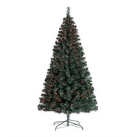 Holiday Time 7' Pre-Lit Fiber Optic Christmas Tree