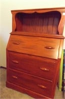 Vintage Secretary desk w/ drawers-solid wood