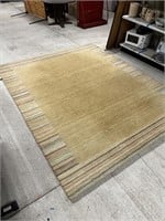 Striped Area Rug 8 ft by?