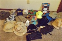 Fishing Hats & Caps & gloves
