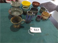 Assorted Pottery - As is on a couple