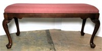 End of Bed Bench with Queen Anne Legs &