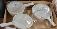 FLAT OF CORNING WARE DISHES
