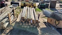 Bunk of wooden posts 7 + feet long