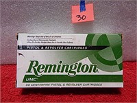 Remington UMC 40 S&W 180gr MC 50rnds