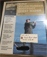 Boot Foot Chest Waders Size 10