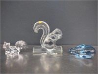 Barth Art & Fostoria Glass Animals