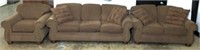 Upholstered Sofa, Loveseat & Armchair