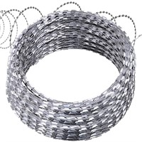 410FT Razor Wire  Galvanized  82ft/Roll  5pcs