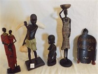 African Décor, possibly souvenirs