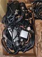 Lot of CB radio cables. As is.